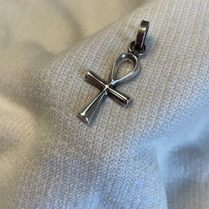 Sterling silver Egyptian Ankh pendant
